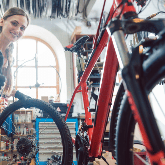 Apprendre l'entretien de base de vélo