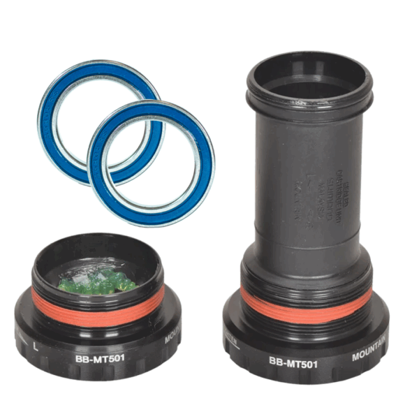 Boitier de pédalier BSA + 2 roulements hybrides céramique inoxydables