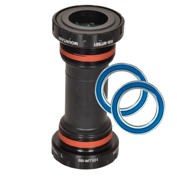Boitier de pédalier BSA + 2 roulements hybrides céramique inoxydables